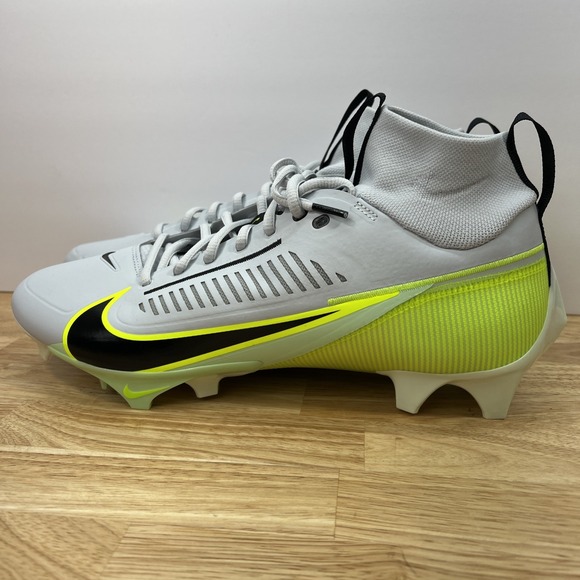 Nike Vapor Edge Pro 360‎ 2 Football Cleats Men's 12 PlatinumGreen DA5456-004